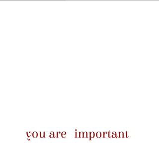 you are important an encouraging message to buyers