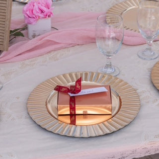 Rose gold gift box